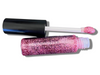 MISS KISS Liquid Lip Glaze - Holographic Rose and Gold Glitter Lip Gloss- Vegan Friendly, Cruelty Free