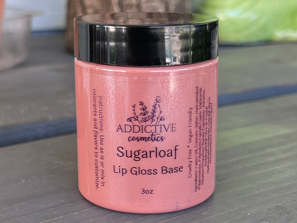 Sugarloaf Ultimate Color Lipgloss Base- Wholesale- Pre-made Lipgloss- Lipgloss Making Kit- Vegan Friendly, Cruelty Free