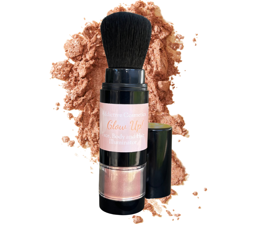 GLOW UP! Oil Free Shimmer Powder Body and Hair- - Addictive Cosmetics