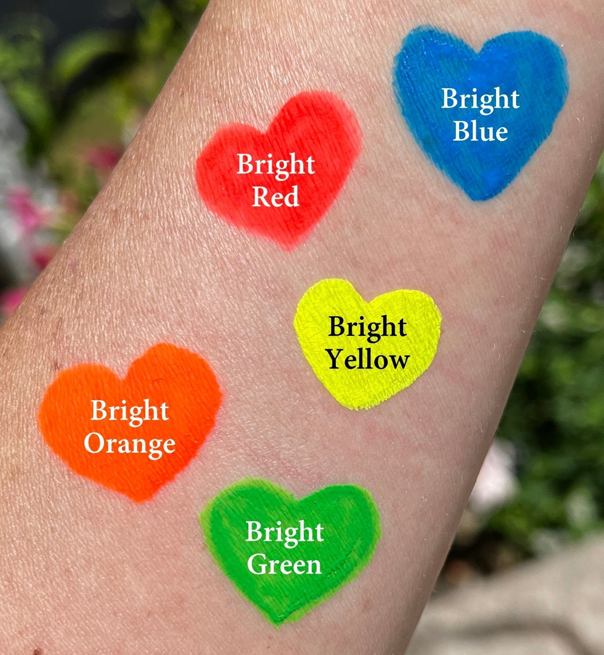 UV Neon Pigment Makeup - Fluorescent Blue