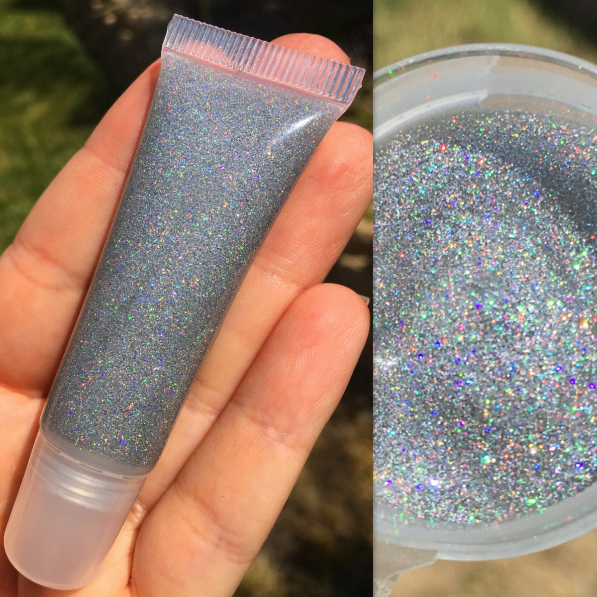 WICKED Holographic Purple Glitter Professional Grade Cosmetic Glitter  Eyeshadow and Eyeliner. Vegan Friendly. 